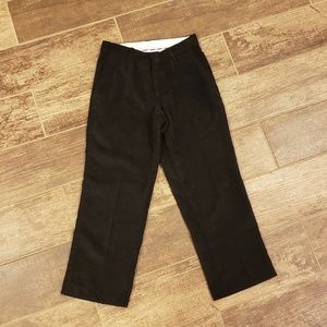 Boy's Nautica Corduroy Pants, Size 8, Black, EUC